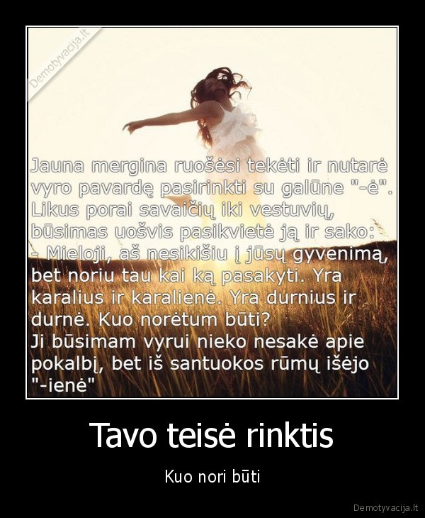 ienes,santuoka,vyro, pvarde