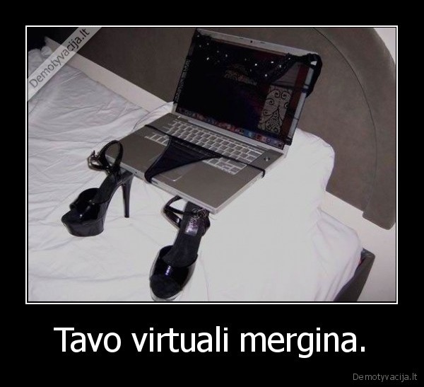 Tavo virtuali mergina.