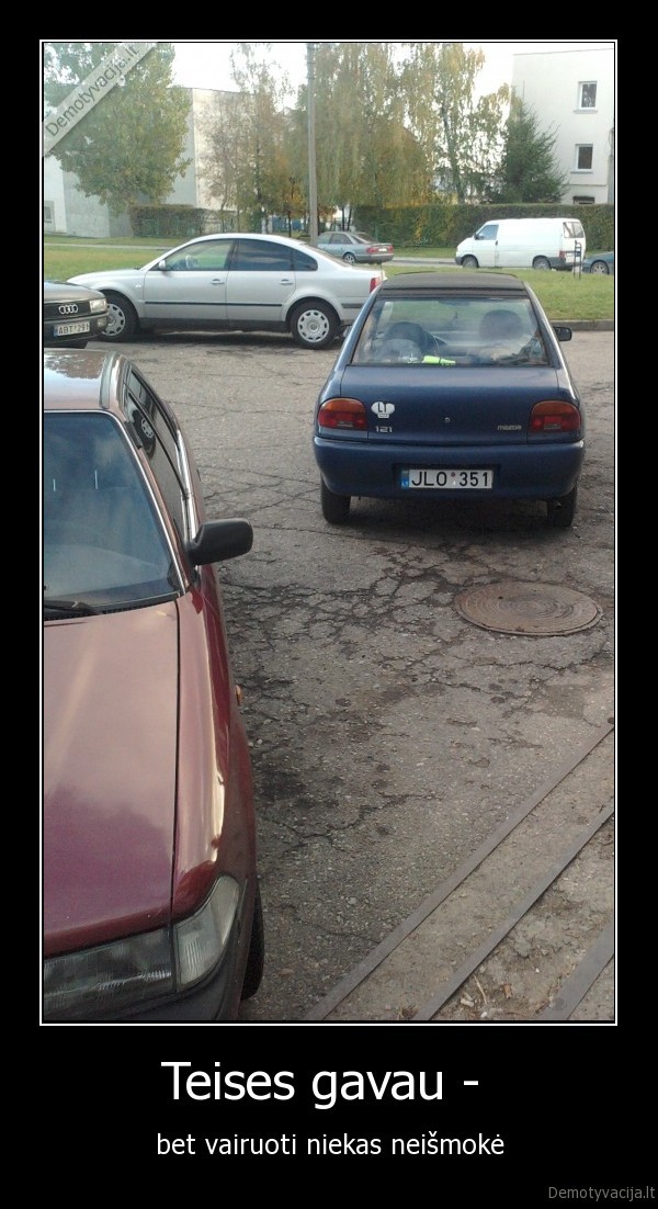 teises,vairuoti