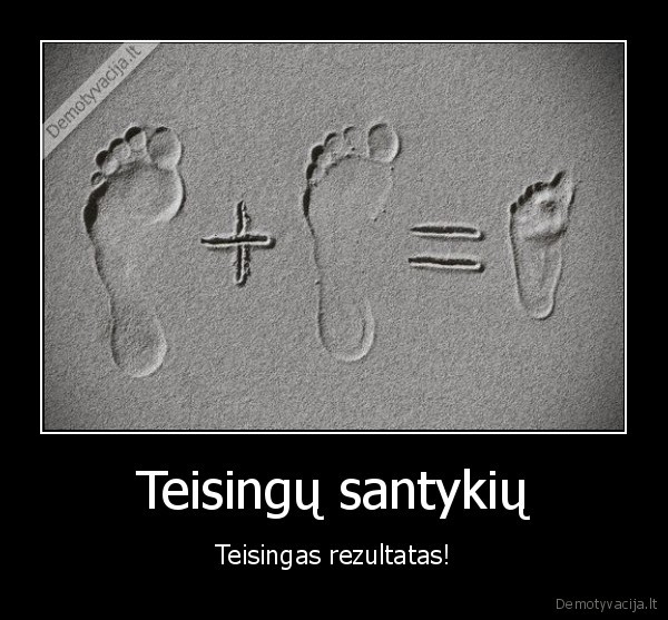 santykiai,rezultatas,vaikutis