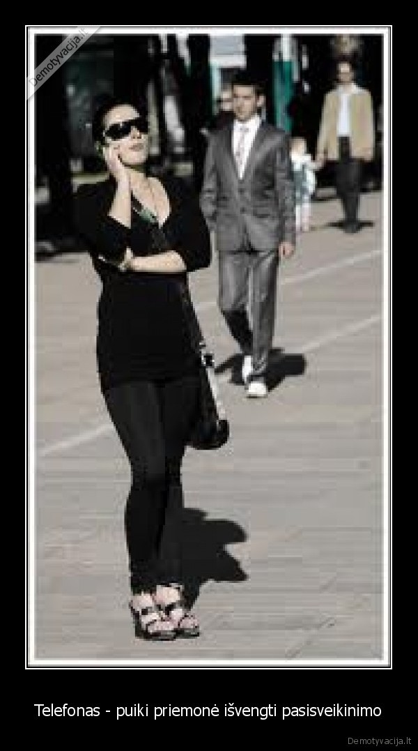 Telefonas - puiki priemonė išvengti pasisveikinimo