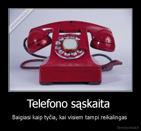 Telefono sąskaita 
