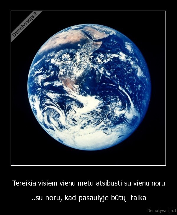 Tereikia visiem vienu metu atsibusti su vienu noru