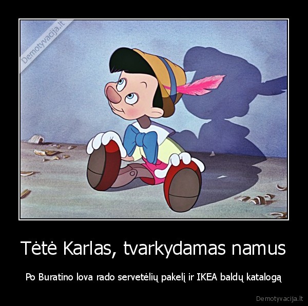 buratinas,pinokis,medinis, berniukas,masturbacija,ikea