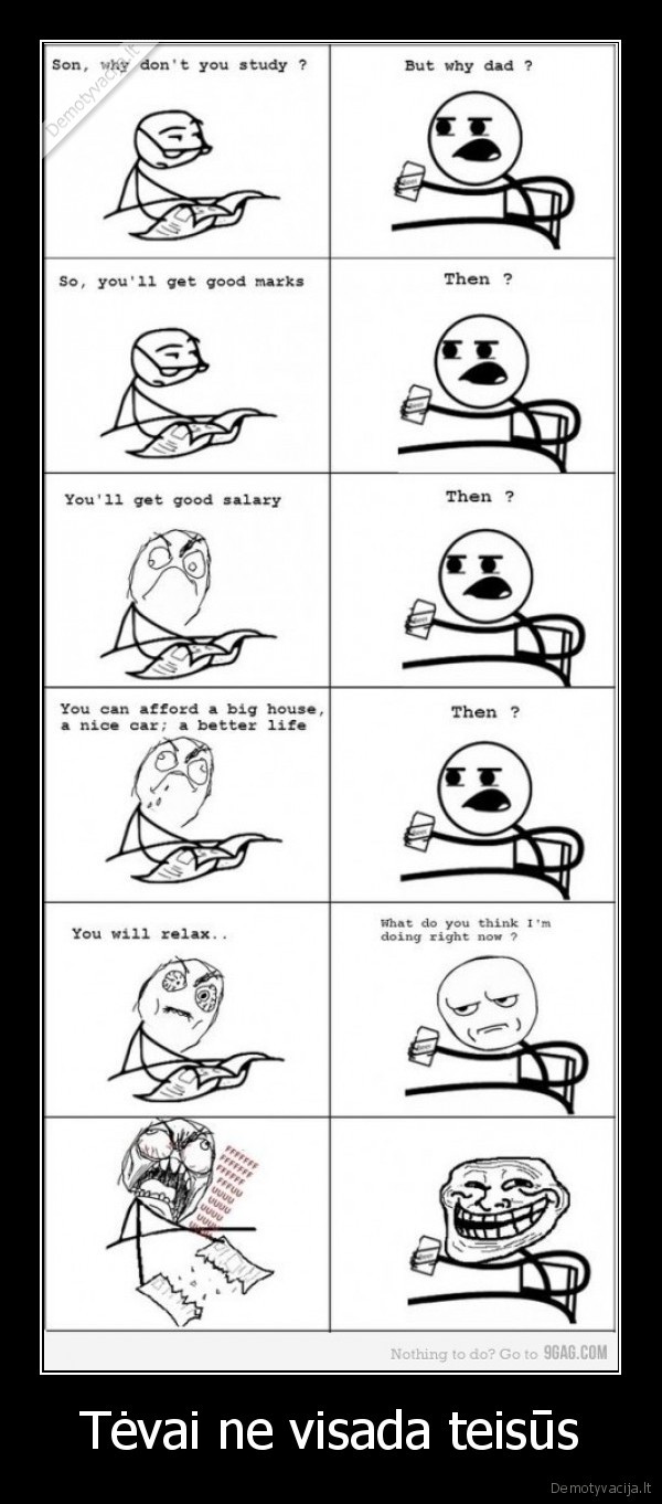 Tėvai ne visada teisūs