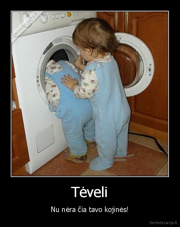 kojine,vaikas,tevas,skalbimo, masina