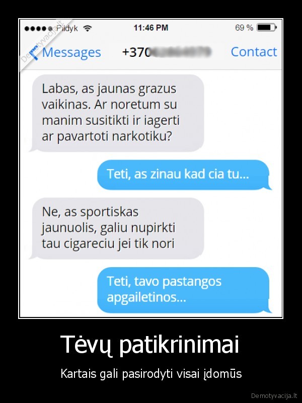 tetis,juokinga, sms,slaptas, numeris