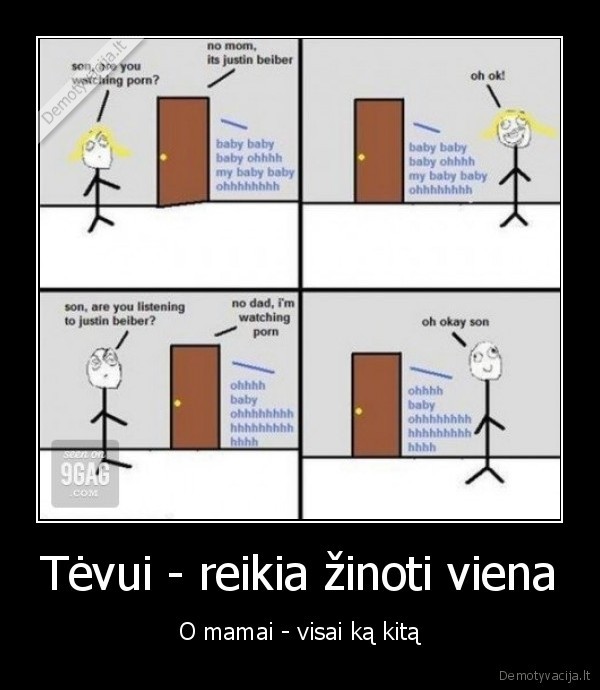 Tėvui - reikia žinoti viena