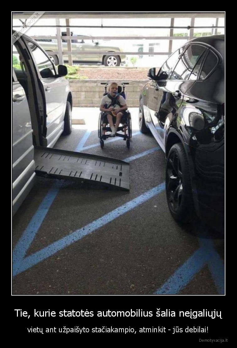 neigaliuju, vietos,trukdo, neigaliesiems