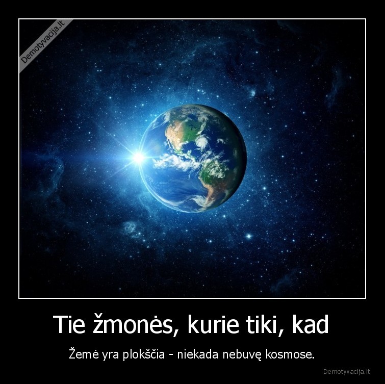 zeme,kosmosas,zeme, yra, plokscia