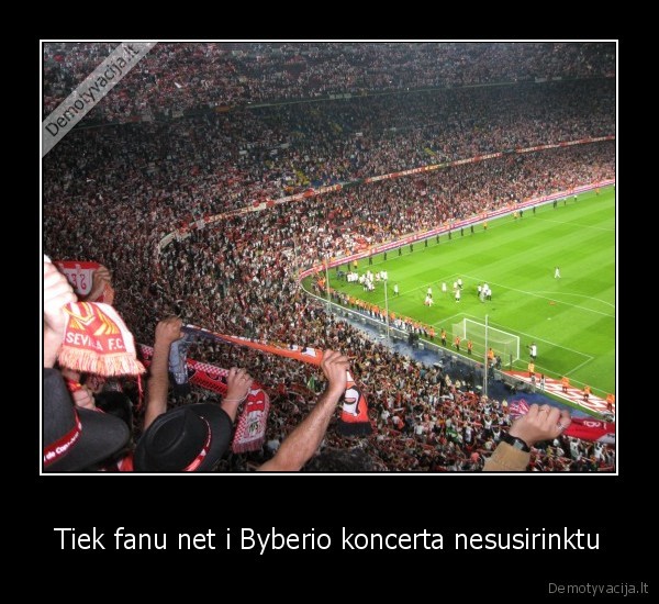 Tiek fanu net i Byberio koncerta nesusirinktu