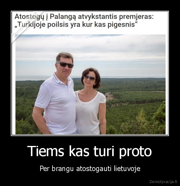 Tiems kas turi proto