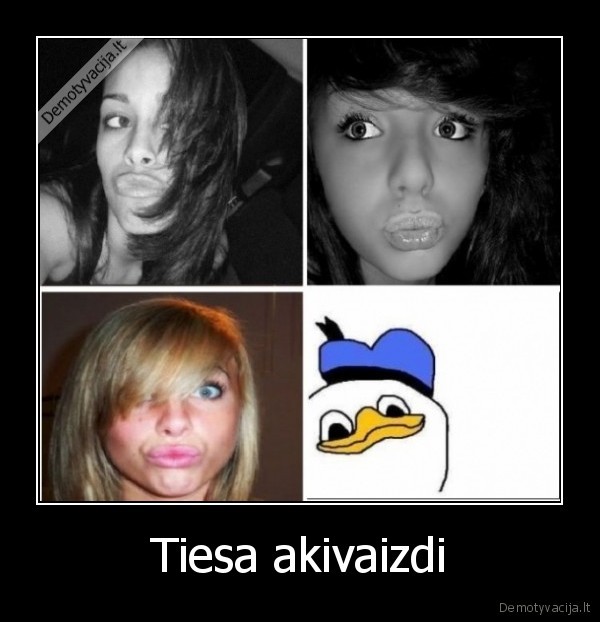 duckface