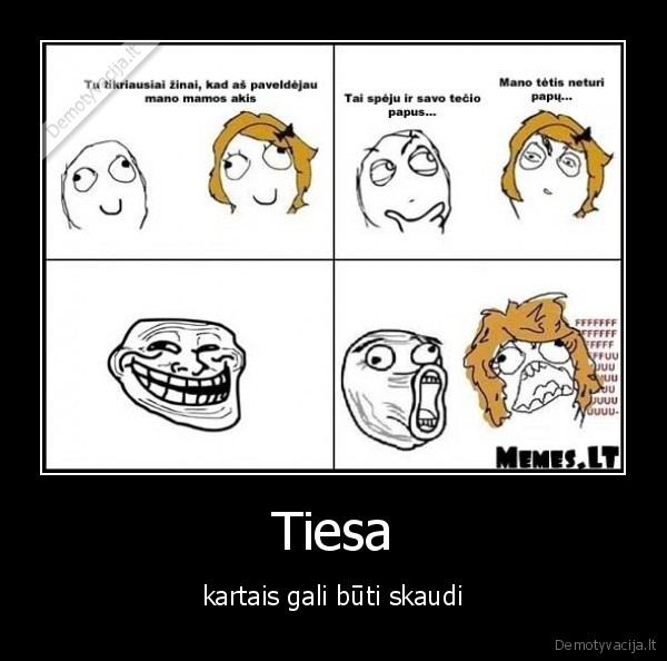 kubiliaus, zmona, neturi, papu,memes.lt