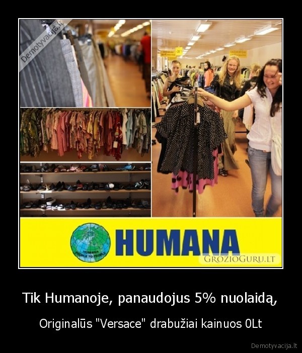 humana,parduotuve,drabuziai