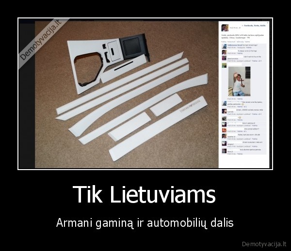 lietuva,armani,gamina,viska,automobilio, dalys,carbon
