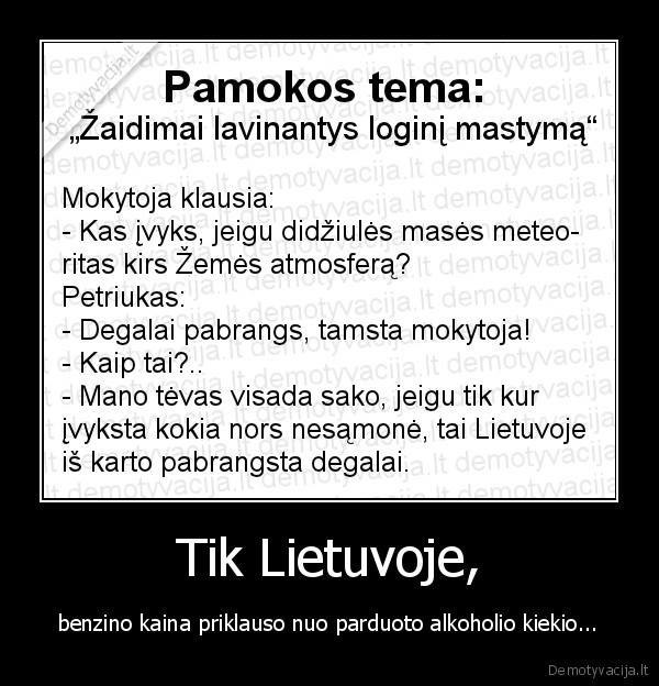 Tik Lietuvoje,