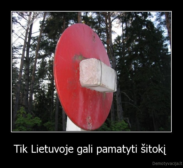 Tik Lietuvoje gali pamatyti šitokį 