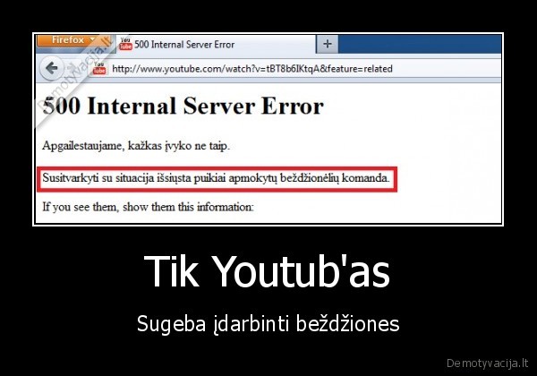 Tik Youtub'as