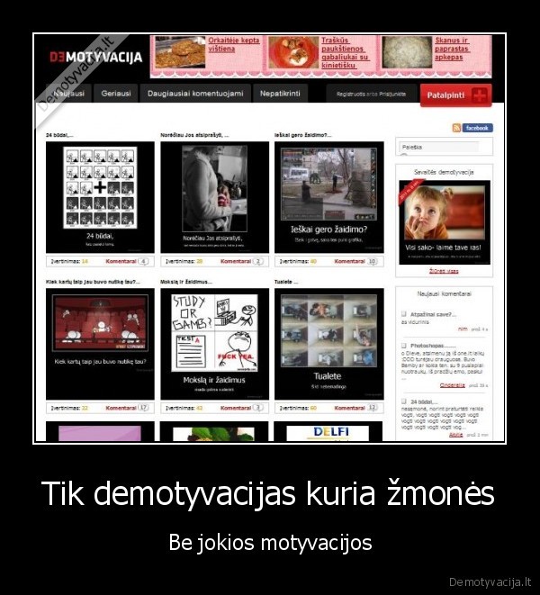 demotyvacija,sudas,tacke