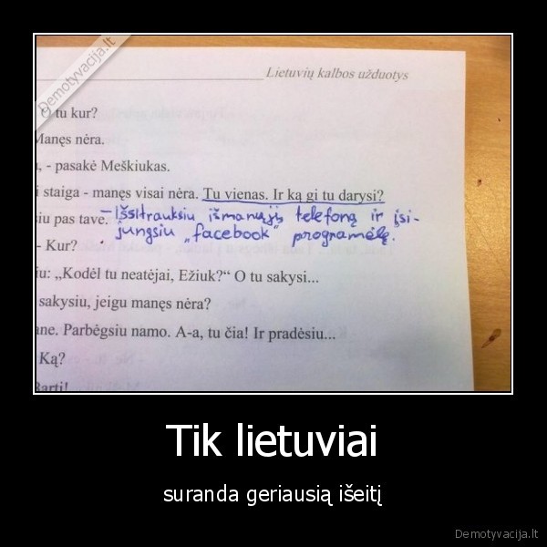 ismanusis, telefonas,lietuviai