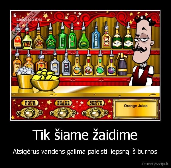 Tik šiame žaidime