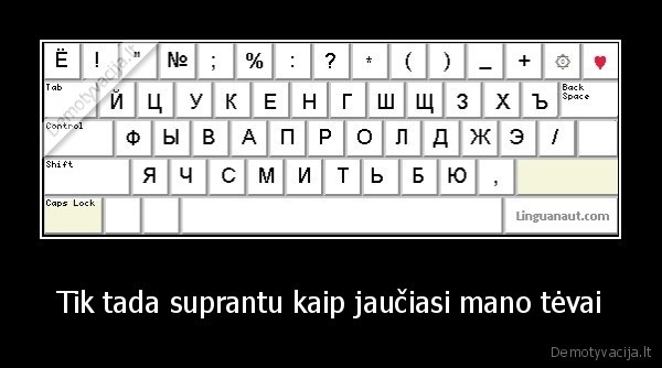 Tik tada suprantu kaip jaučiasi mano tėvai