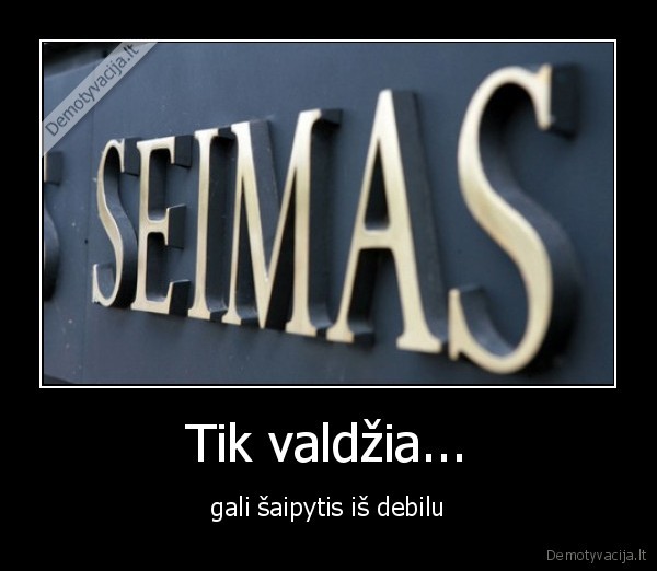 kubilius, depilai, seimas