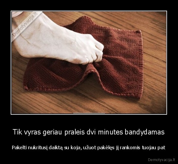 nukrito, ranksluostis,vyriski, iprociai