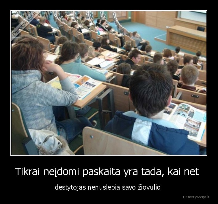 paskaita,neidomi,ziovulys