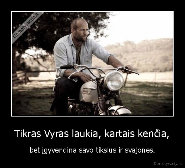 vyras, svajones, tikslas