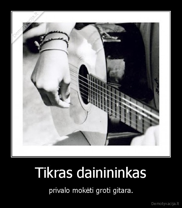Tikras dainininkas