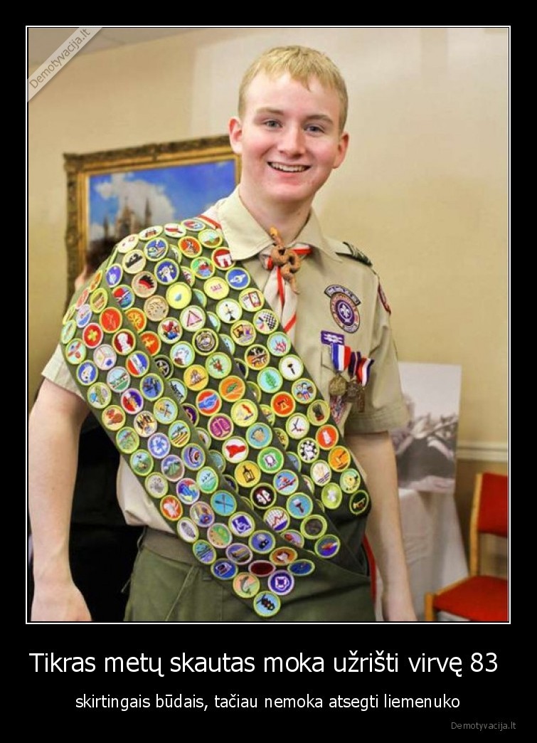 skautas,liemenukas,virves,sunku,geriausias