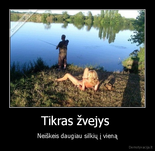 Tikras žvejys 