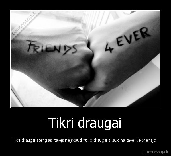 Tikri draugai