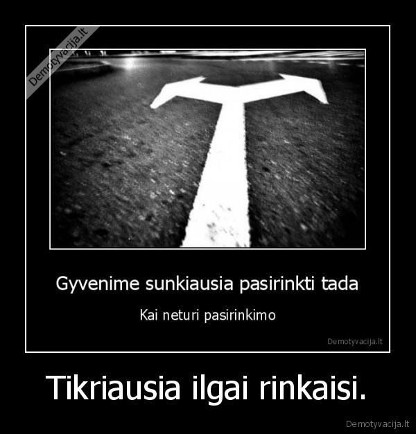 demotyvuoju, demotyvacija