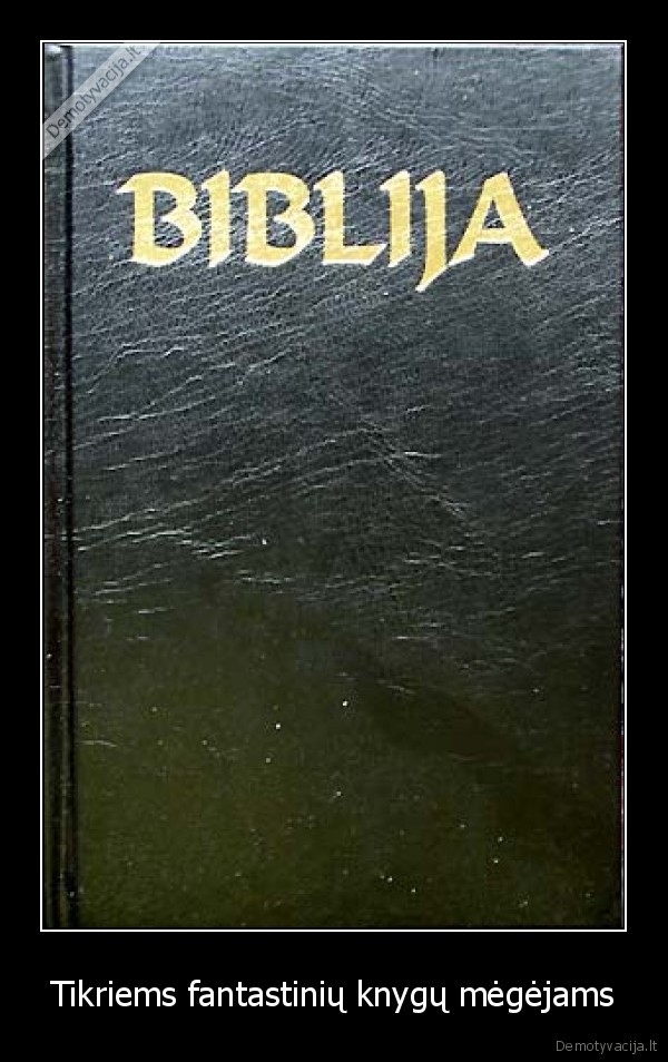 Tikriems fantastinių knygų mėgėjams