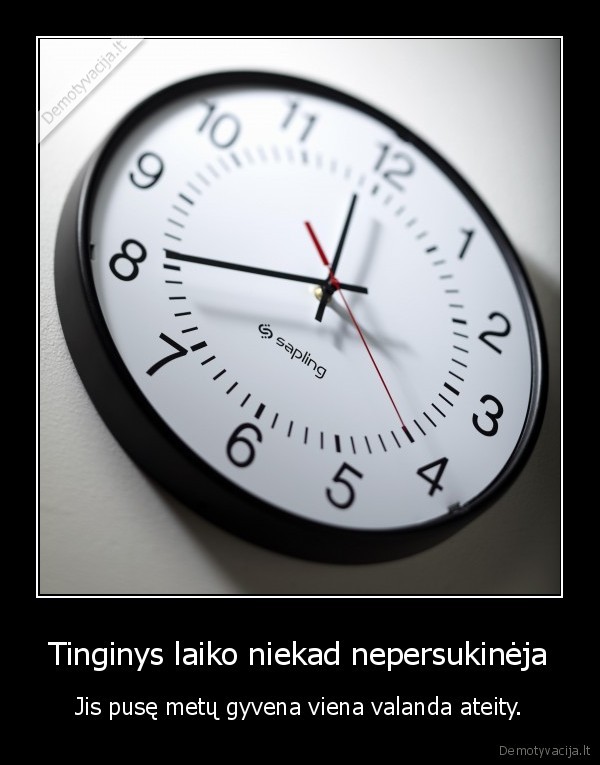 tinginyste, laiko, persukimas