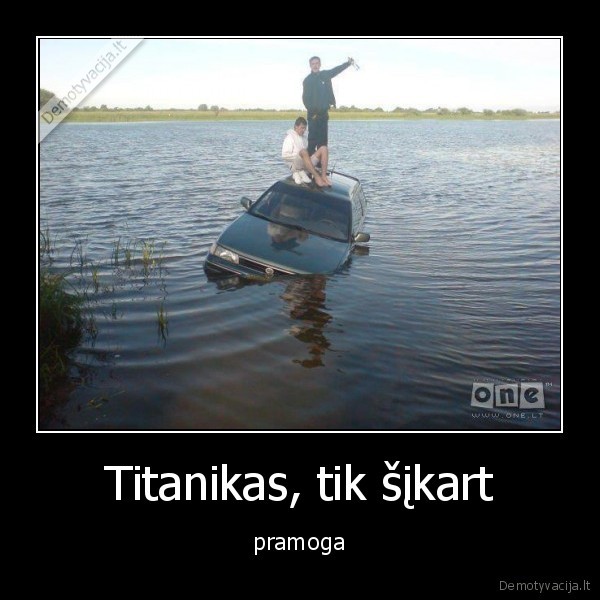 Titanikas, tik šįkart
