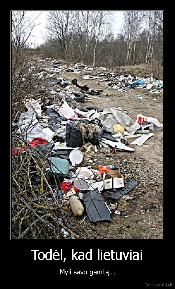 Todėl, kad lietuviai