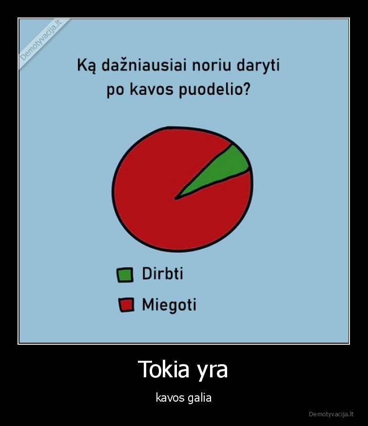 kava,darbas,miegas
