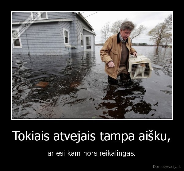 Tokiais atvejais tampa aišku,