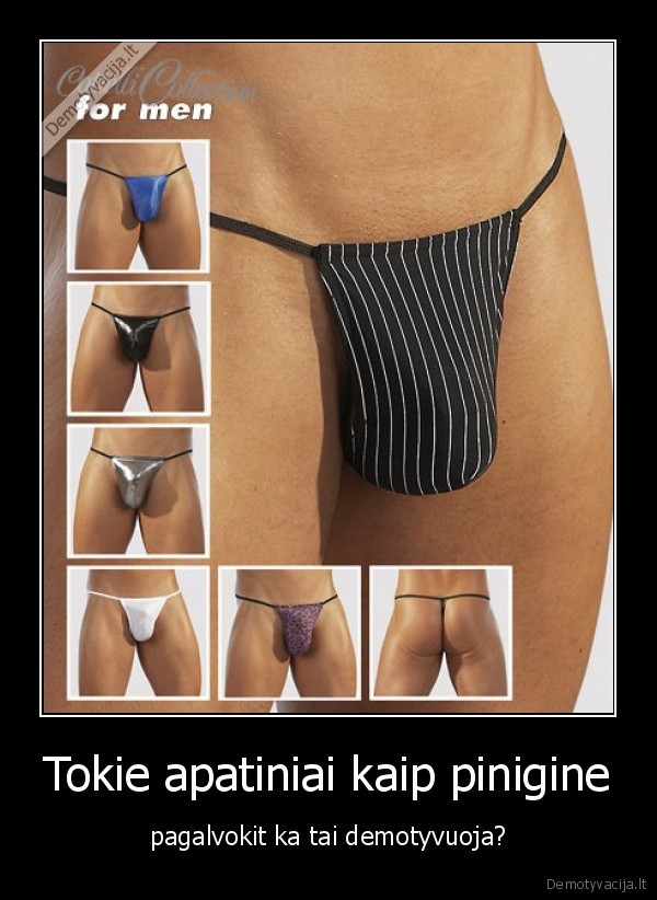 Tokie apatiniai kaip pinigine