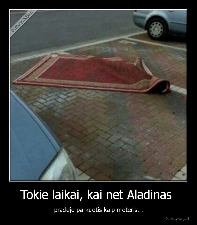 aladinas,parkuojasi,kilimas