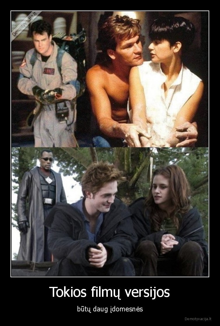 filmai,personazai,versija