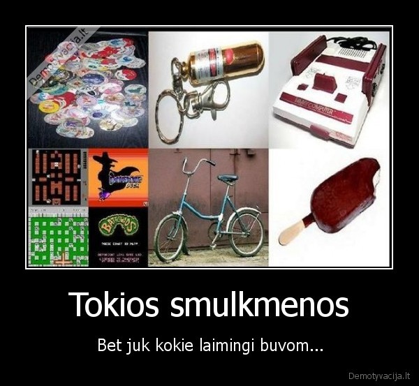 Tokios smulkmenos