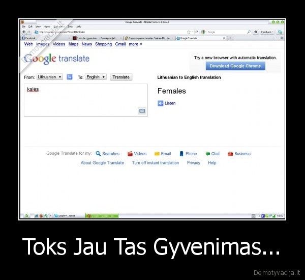 Toks Jau Tas Gyvenimas...