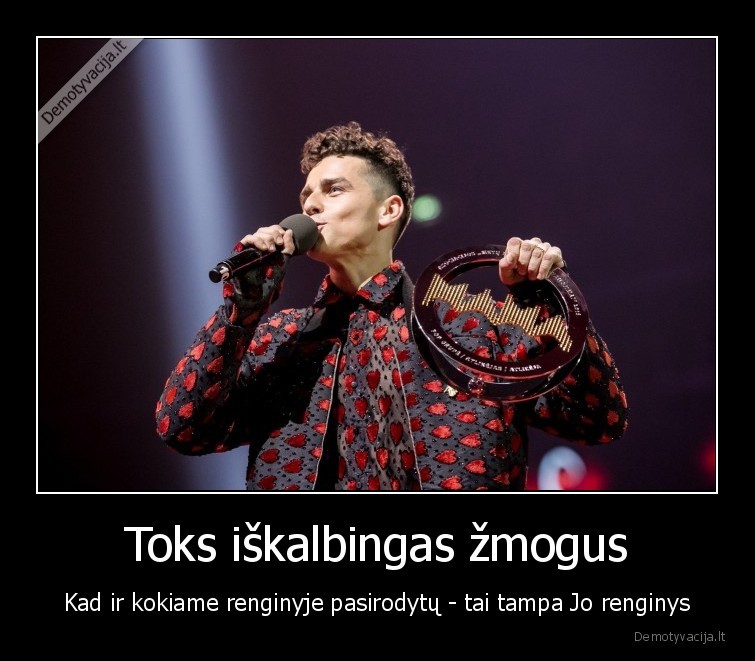 Toks iškalbingas žmogus