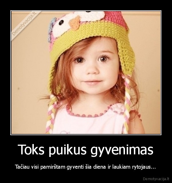 Toks puikus gyvenimas