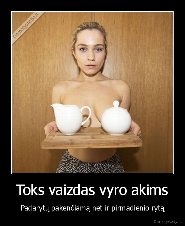 tobulas, rytas,kava, i, lova,nuoga, mergina